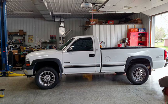 Hopkins Repair LLC | White Truck